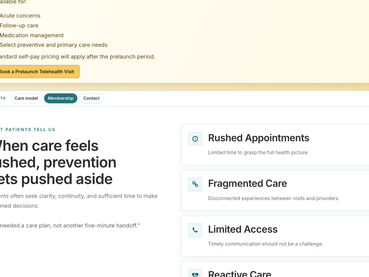 Somaform Health website content overview