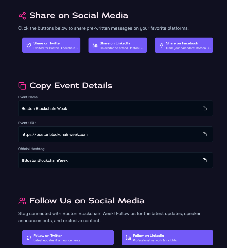 Boston Blockchain week- spread the word