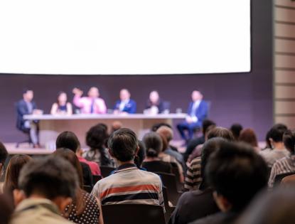 Audience in the conference hall